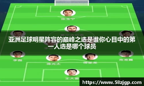 亚洲足球明星阵容的巅峰之选是谁你心目中的第一人选是哪个球员